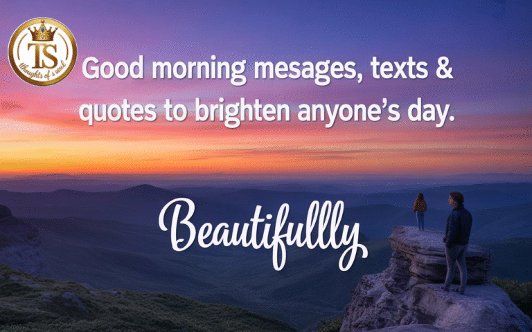 Good Morning Messages, Texts & Quotes to Brighten Anyone’s Day