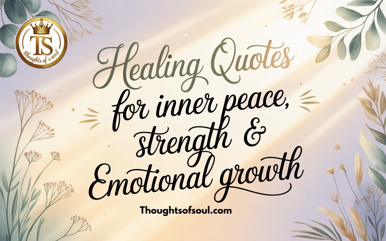 Healing Quotes for Inner Peace, Strength & Emotional Growth